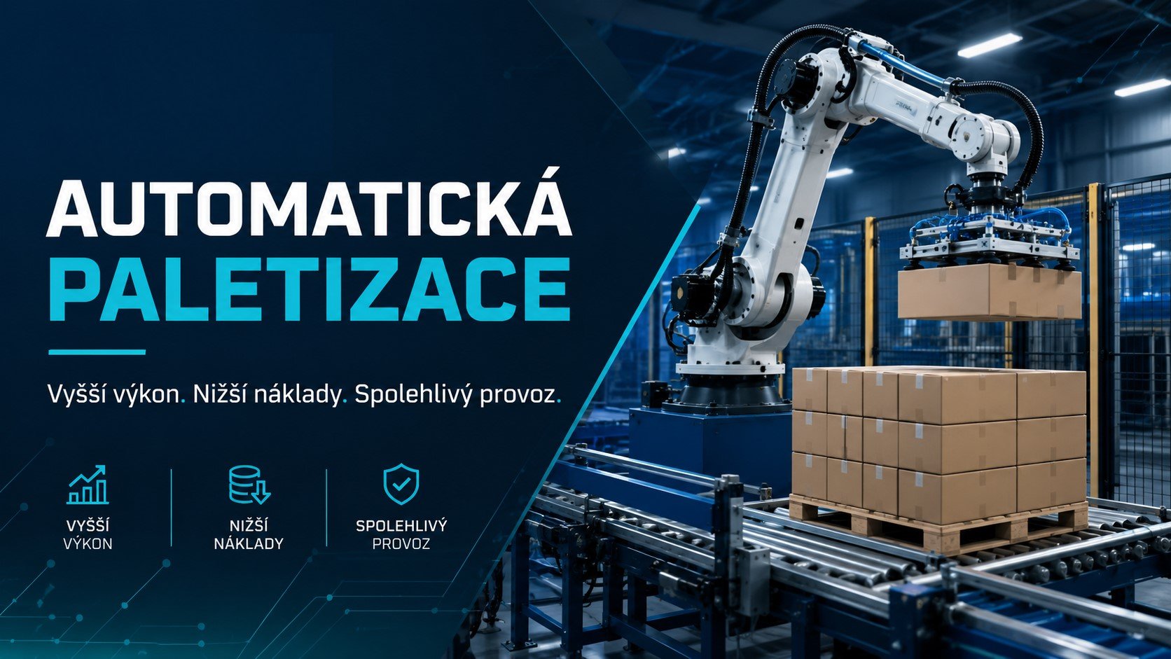 Automatická paletizace